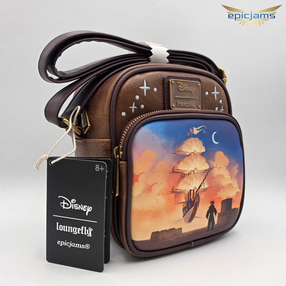Loungefly Disney Treasure Planet RLS Legacy Portrait Crossbody Bag New - Picture 2 of 4